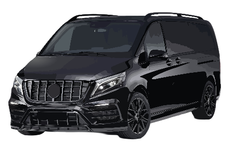 Mercedes V-Class wedding party transport